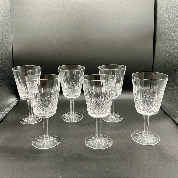 Other - Collectible Waterford Crystal Goblets 7 Inch Tall 8-10 Ounce Handmade In Ireland